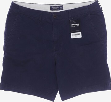 Abercrombie & Fitch Shorts 32 in Blau: predná strana
