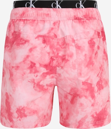 Calvin Klein Swimwear Board Shorts in Pink