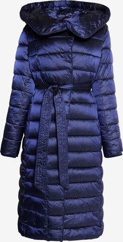 faina Wintermantel 'Paino' in Blauw: voorkant