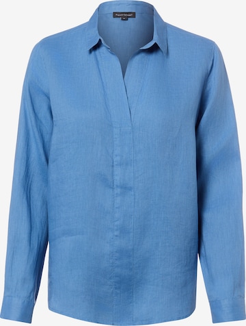 Franco Callegari Bluse in Blau: Vorderseite