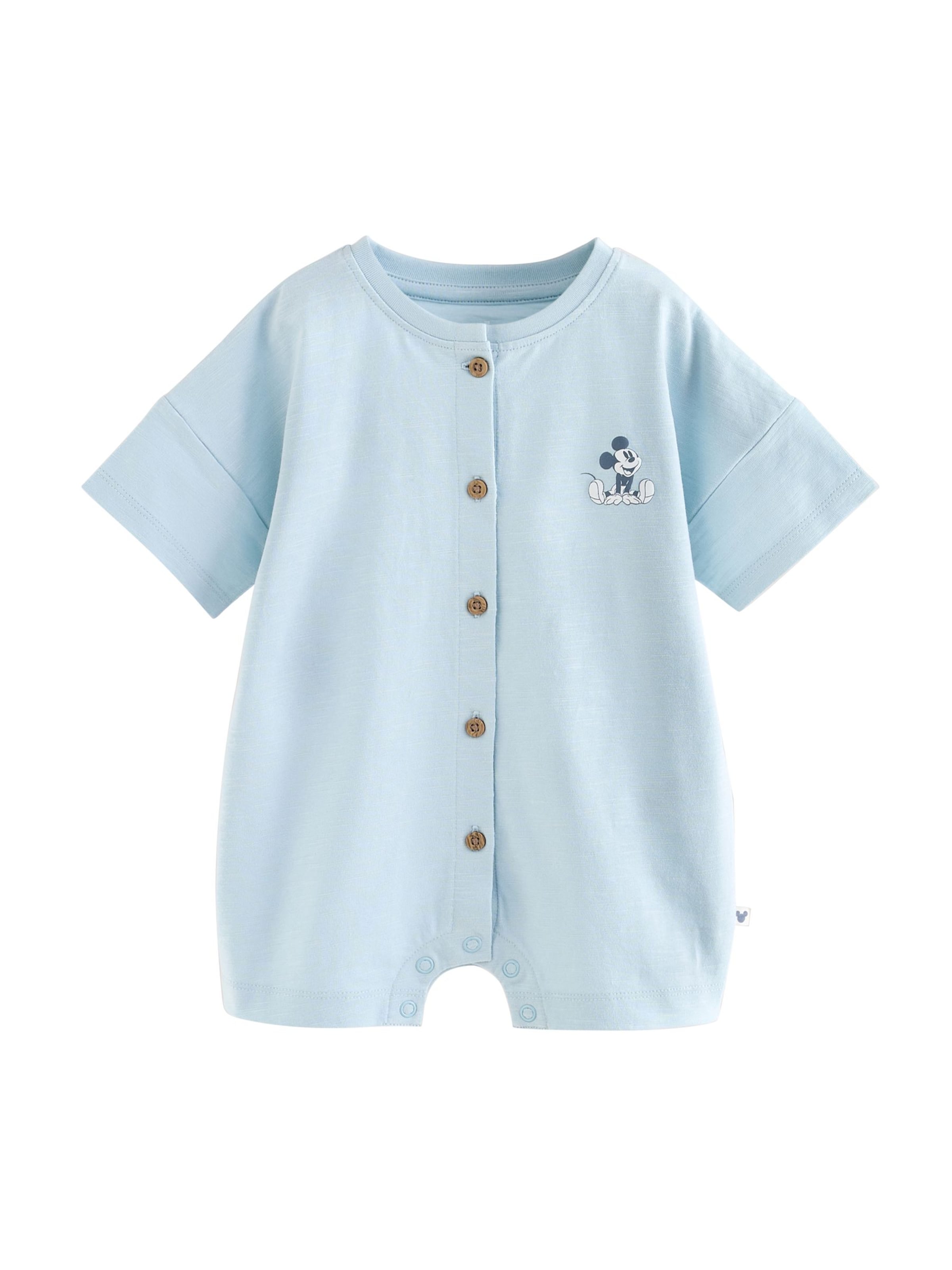 Next Rompertje/body 'Mickey Mouse' in Beige