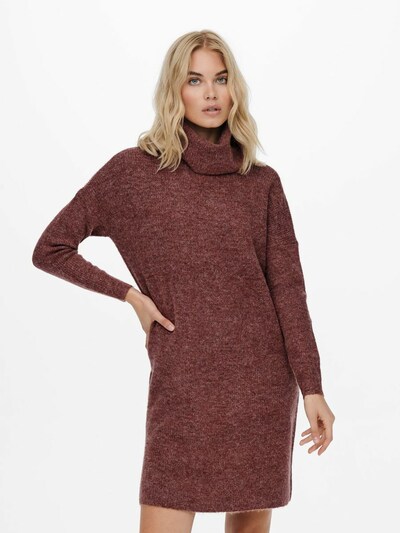 Rochie tricotat 'Jana' ONLY pe albastru noapte, Vizualizare model
