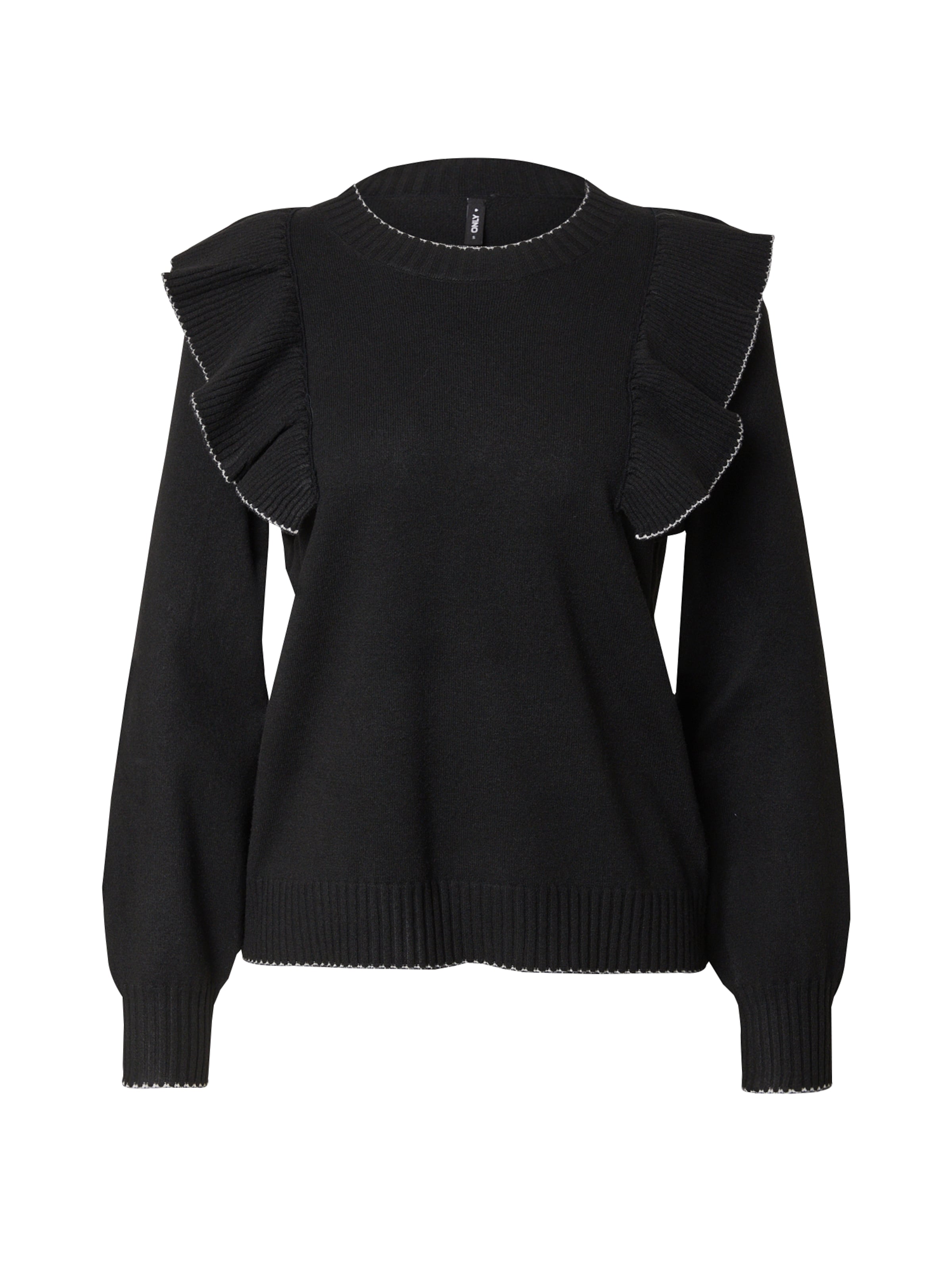 ONLY Sweater 'ONLAma' in Black: front