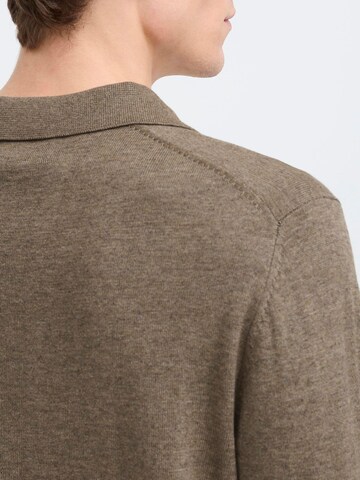 Casual Friday Strickpullover ' CFBells' in Braun