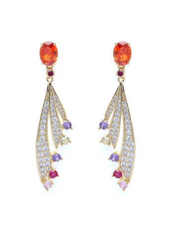 AVANT-GARDE PARIS - Pendientes 'Helenaya' en oro: frente
