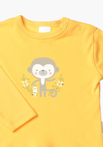 LILIPUT Shirt 'Affe' in Yellow