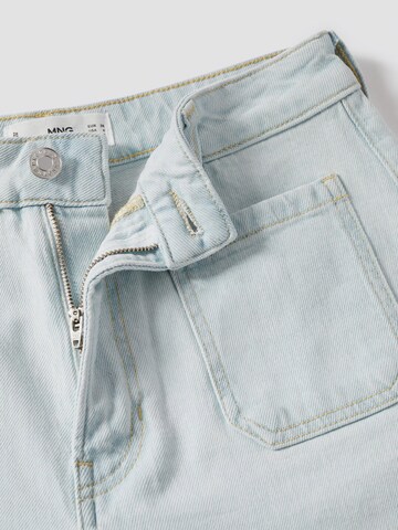 MANGO Regular Shorts in Blau