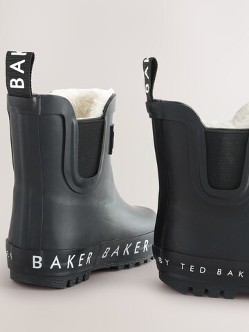 Stivale di gomma di Baker by Ted Baker in nero