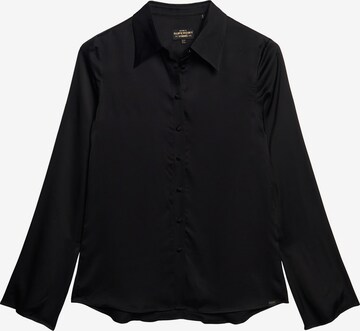 Superdry Blouse 'Studios Seventies' in Bruin: voorkant