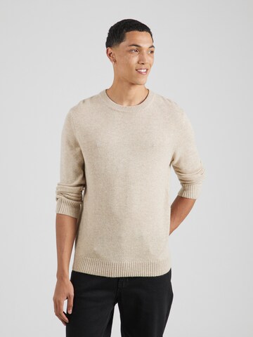 JACK & JONES Pulóver - szürke: elől