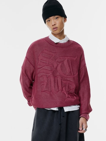 Pull&Bear Pullover i rød: forside