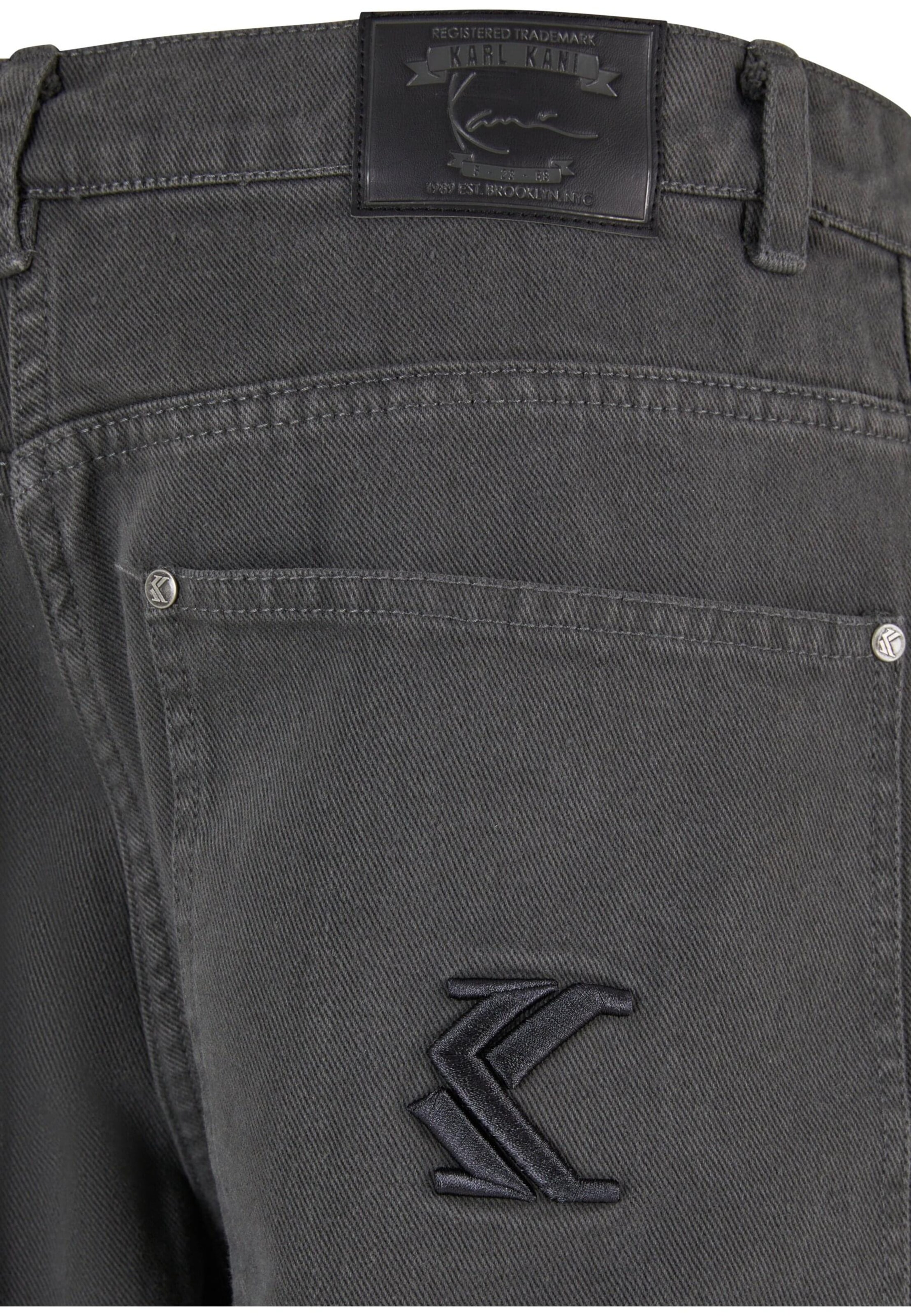 Regular Pantalon cargo Karl Kani en noir
