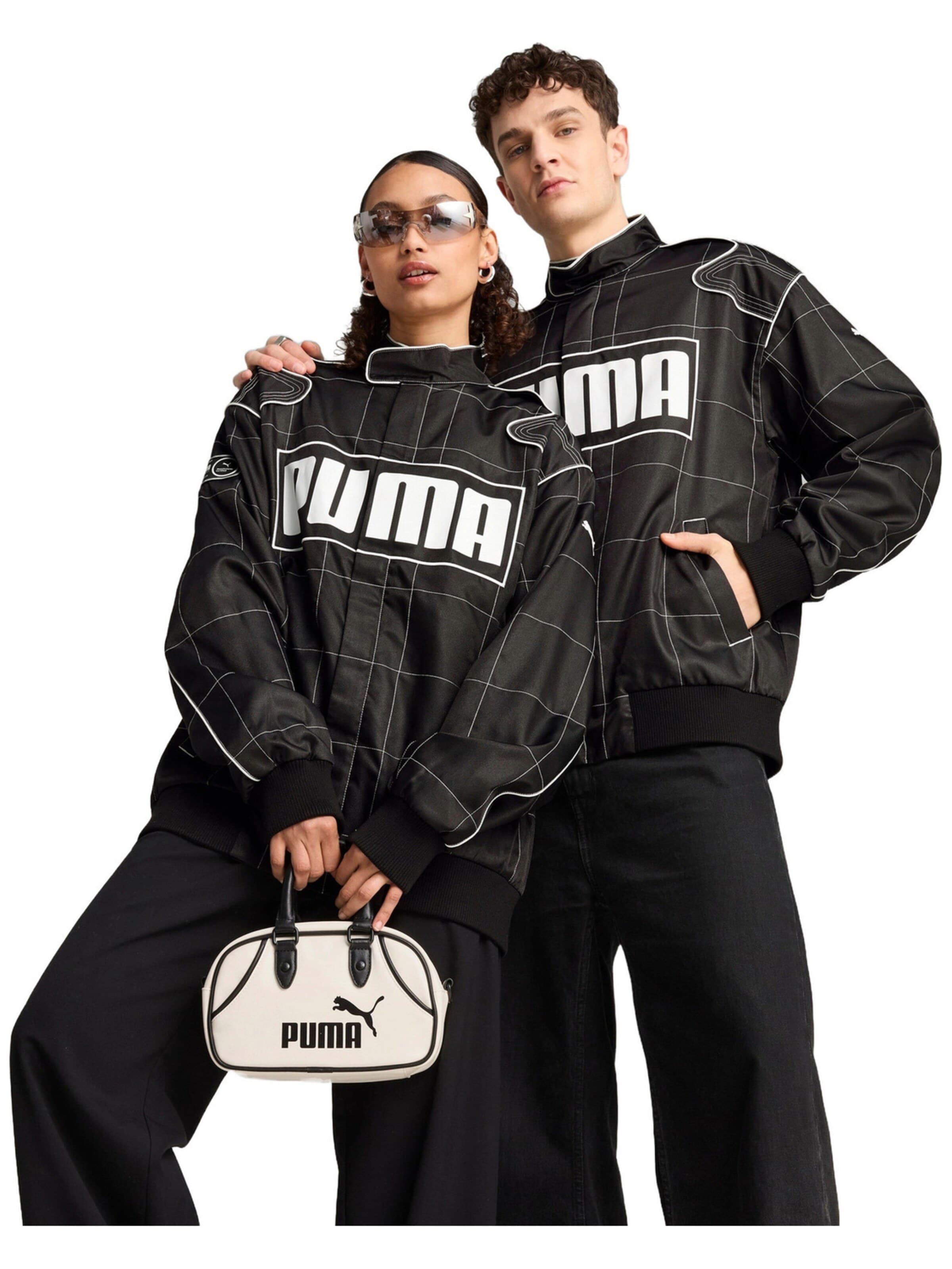 Giacca sportiva 'Puma Racer' di PUMA in nero: frontale