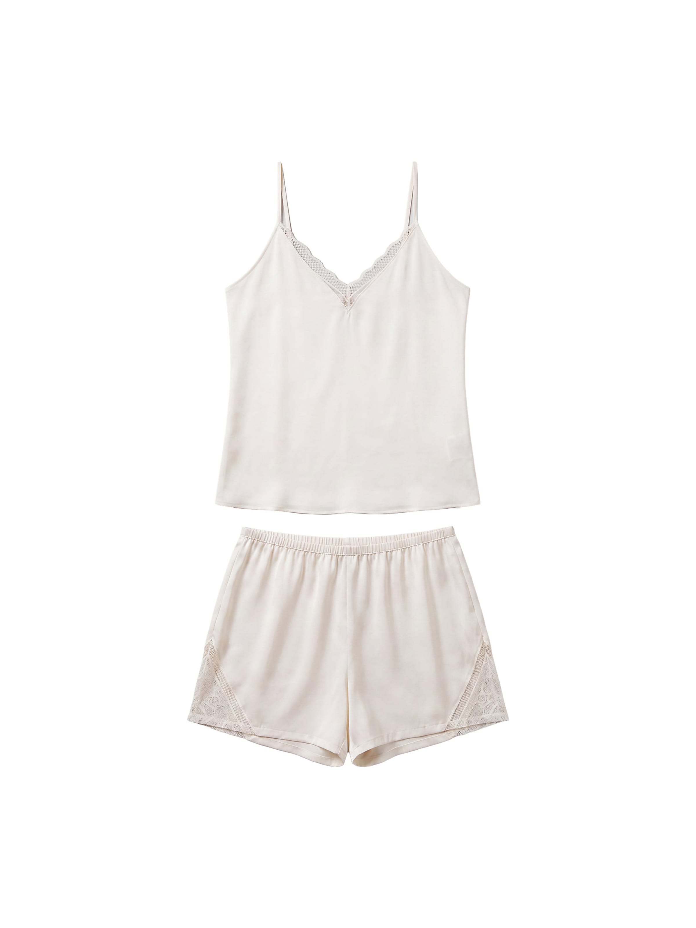 Calvin Klein Shorty in Beige: Vorderseite