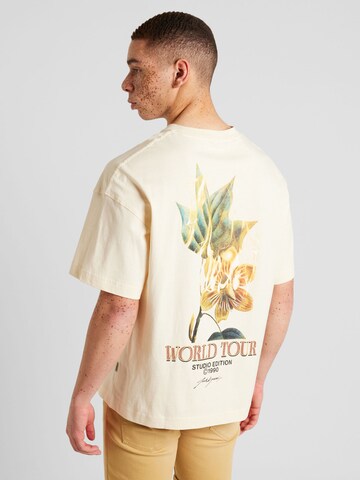 JACK & JONES Bluser & t-shirts 'BORA' i beige