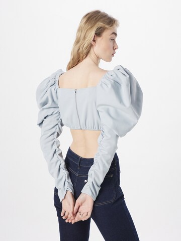 Misspap Blouse in Blauw