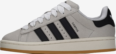 36 dydžio Sportbačiai be auliuko 'CAMPUS 00s' iš ADIDAS ORIGINALS, spalva – juoda / balta / balkšva, Prekių apžvalga