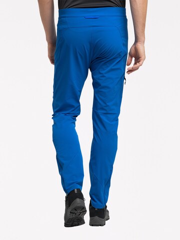 Haglöfs Regular Workout Pants 'Lizard' in Blue
