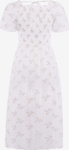 Robe usha BLACK LABEL en blanc : devant