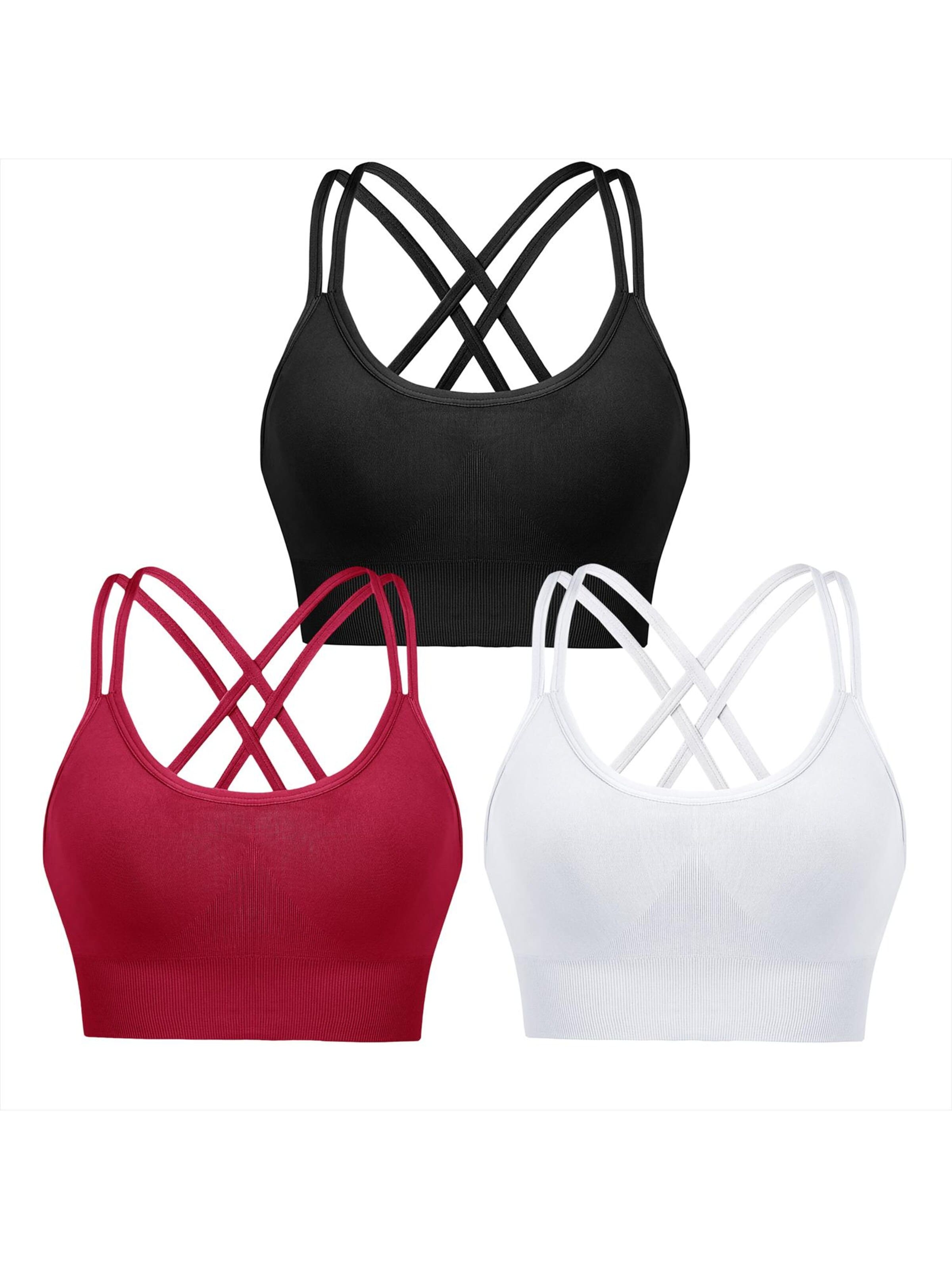 AOTTORI Bustier Sport-BH‌‌‌‌‌ in Rot: Vorderseite
