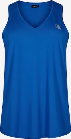 Active by Zizzi - Top desportivo em azul: frente