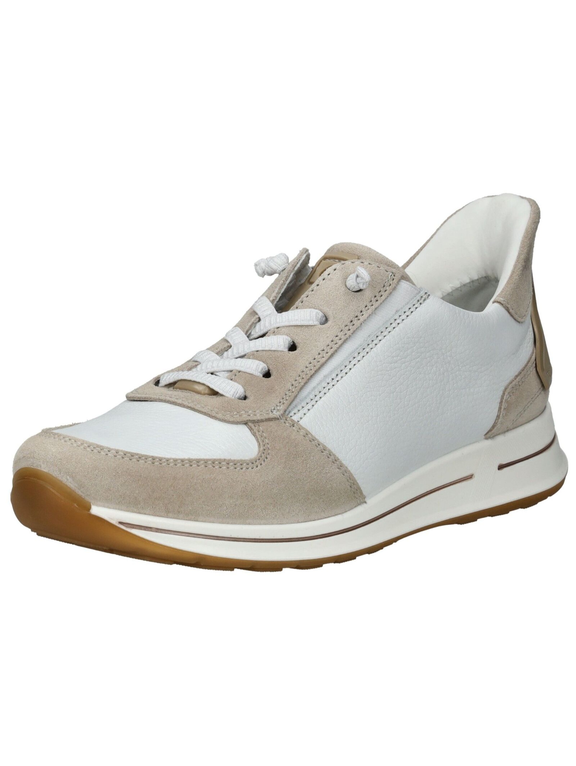 Sneaker bassa 'Osaka' di ARA in beige: frontale