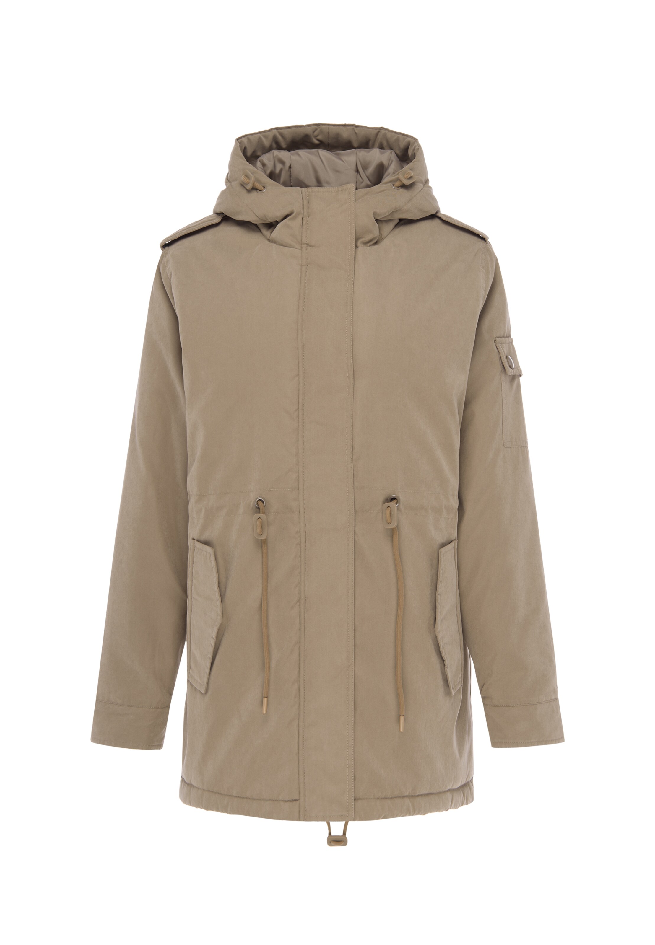 Usha - Chaqueta de entretiempo en marrón: frente