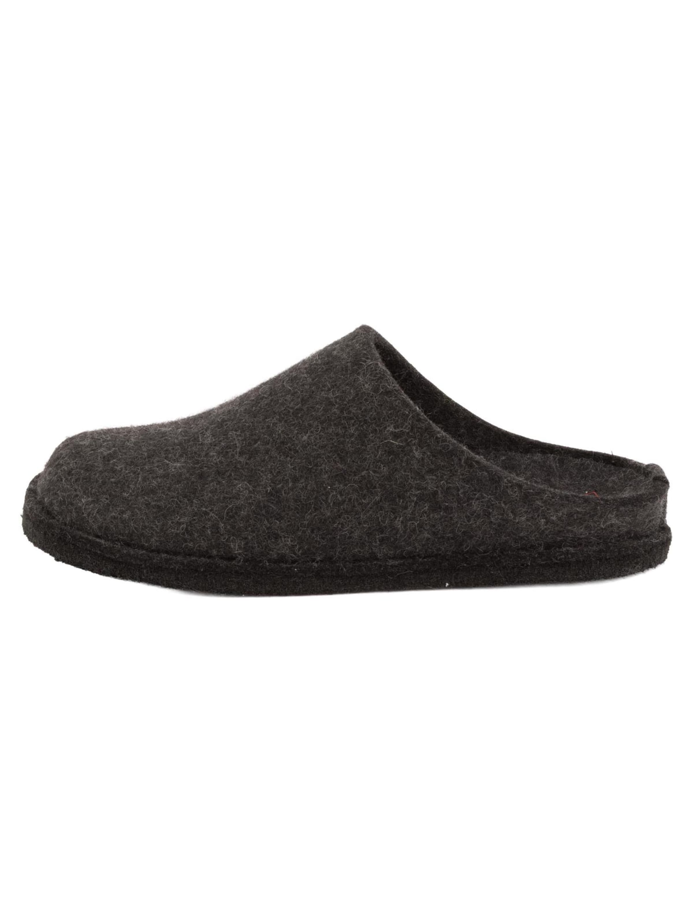 HAFLINGER Pantolette 'Flair Soft'‌‌‌‌‌‌‌‌‌ in Schwarz: Vorderseite