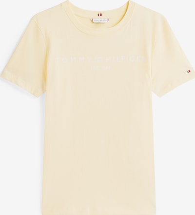 TOMMY HILFIGER Paita värissä vaaleankeltainen / valkoinen, Tuotenäkymä