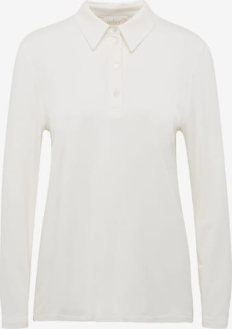 Goldner Shirt in Weiß: predná strana