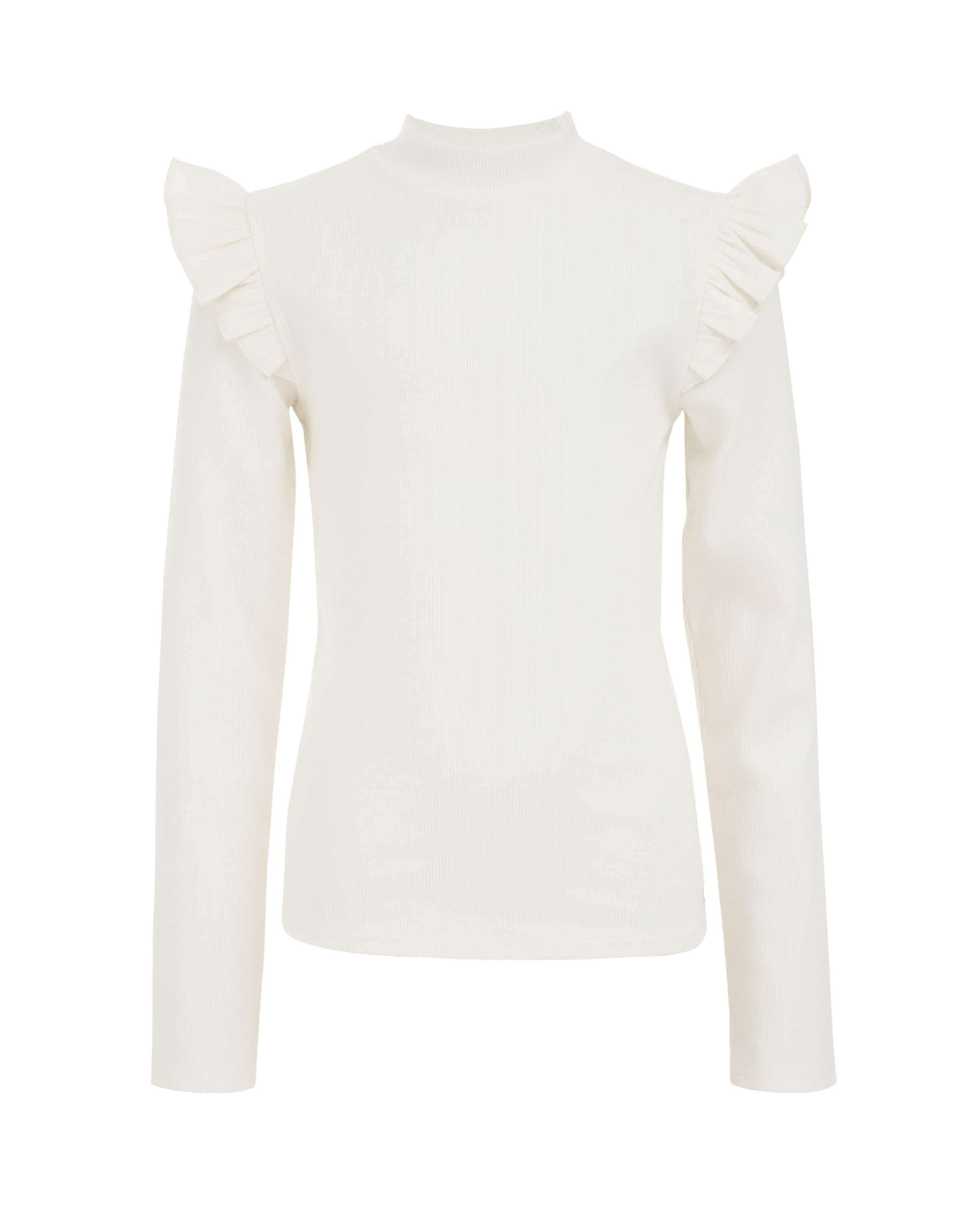 WE Fashion T-shirt i vit: framsida