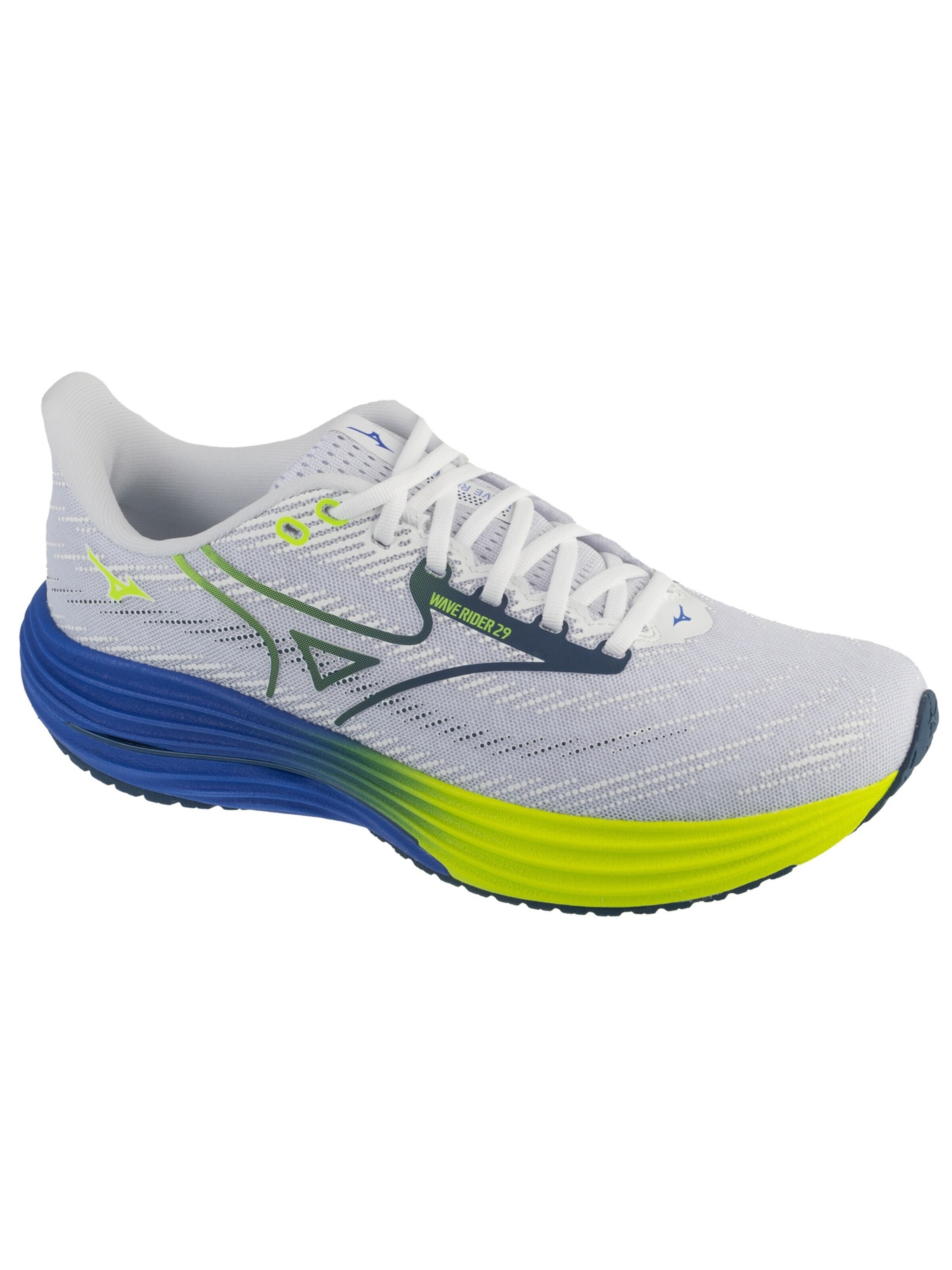 MIZUNO Loopschoen 'Mizuno Wave Rider 29' in Wit: voorkant