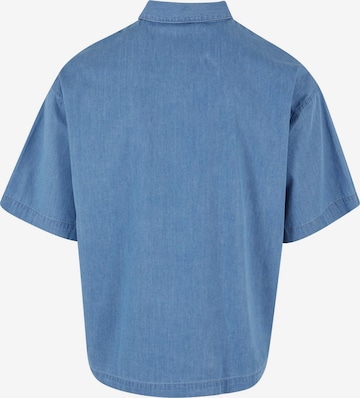 Urban Classics Comfort Fit Hemd in Blau