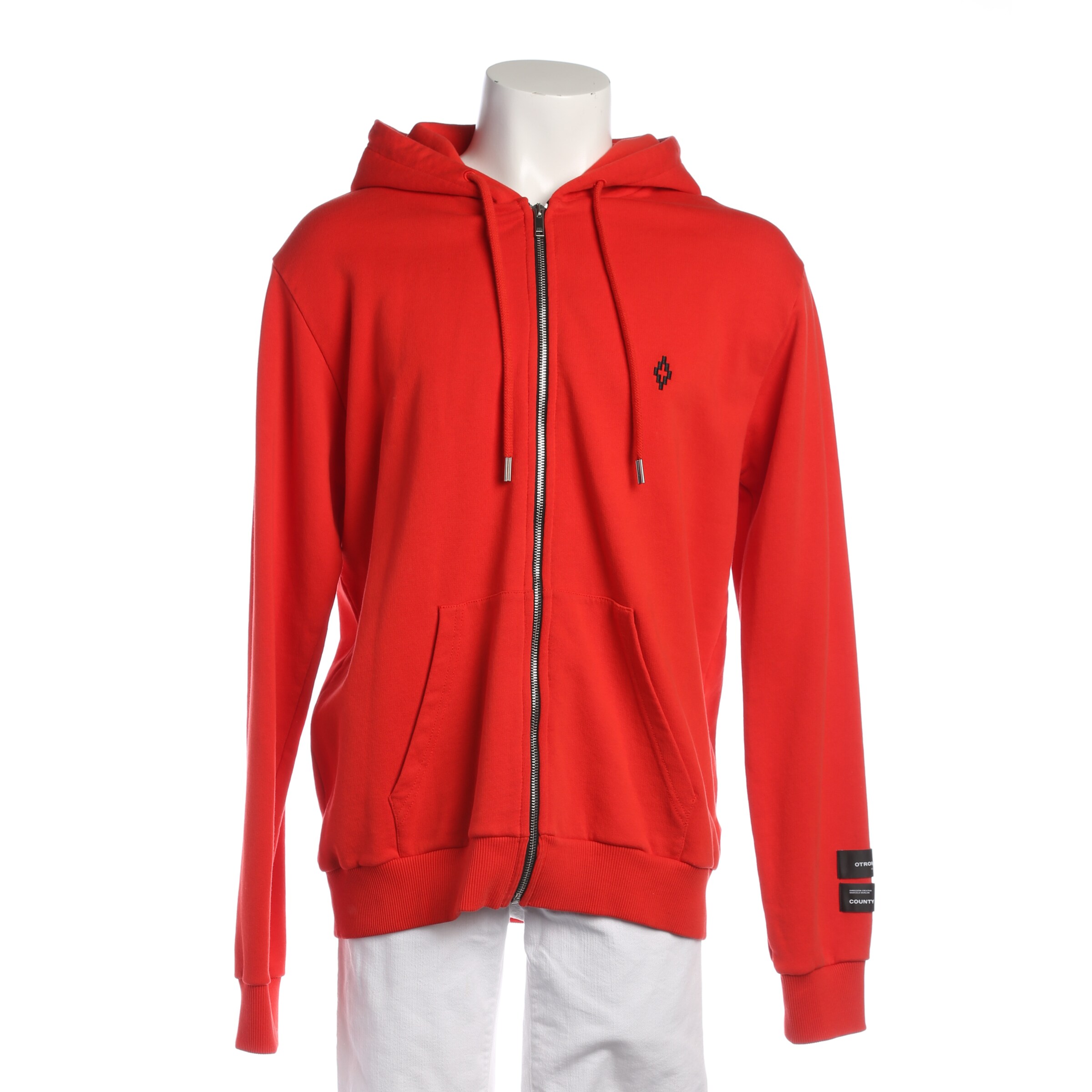 Marcelo Burlon Sweatshirt & Zip-Up Hoodie in M in Red, Item view
