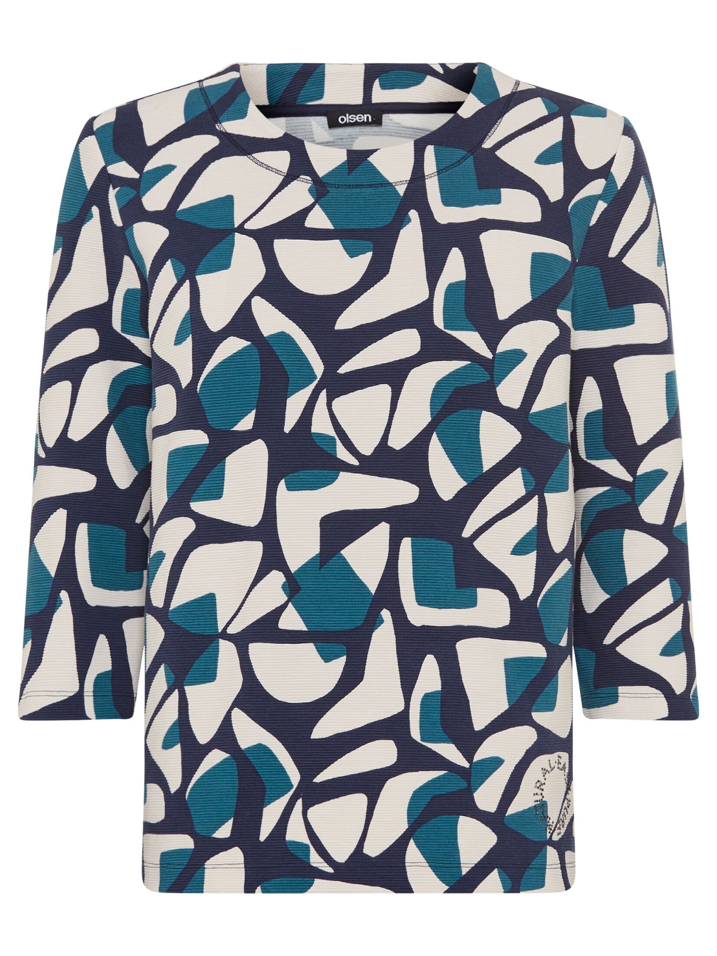 Olsen Shirt in Blau: Vorderseite