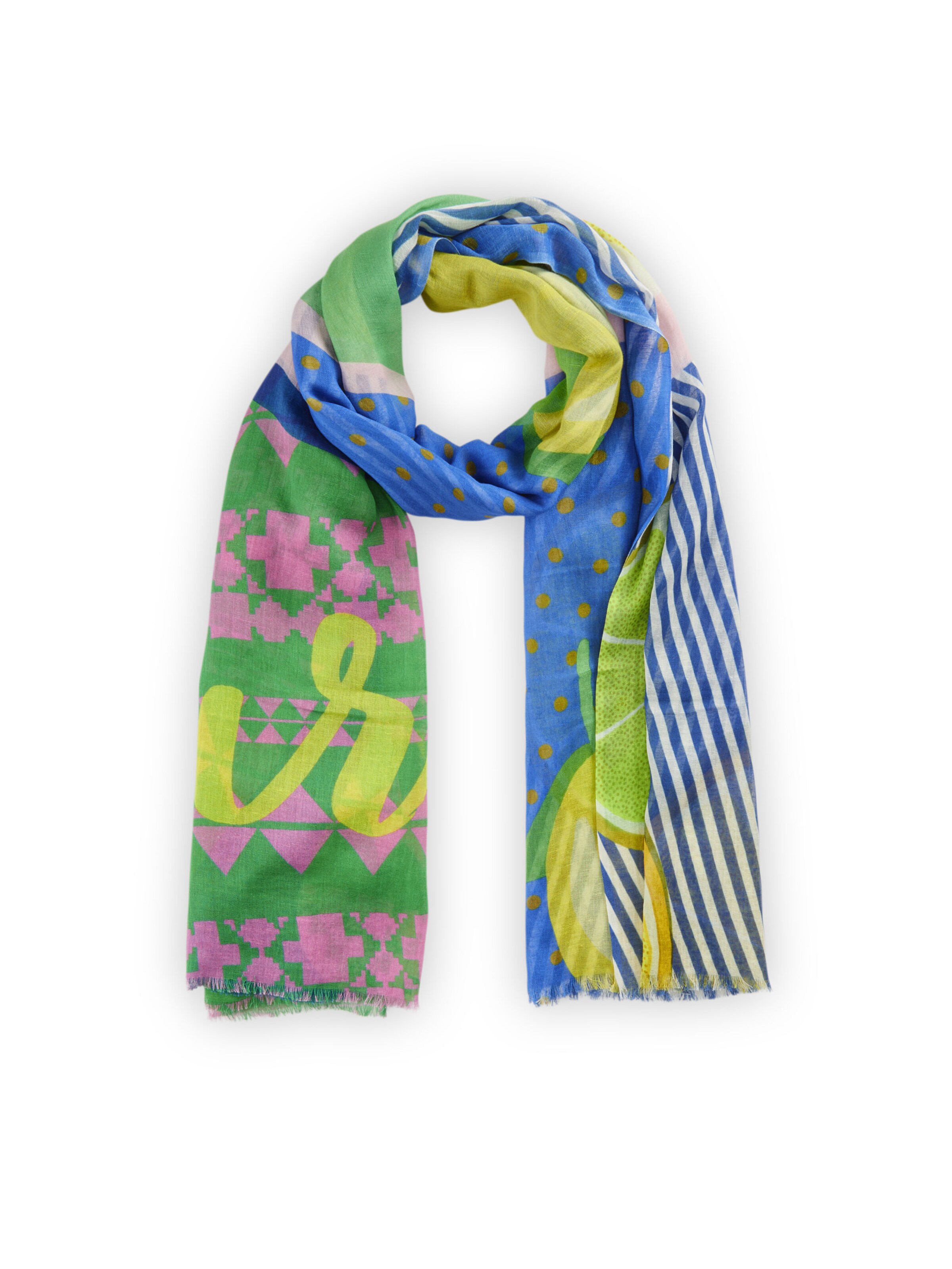 CODELLO Sjaal in Blauw: voorkant