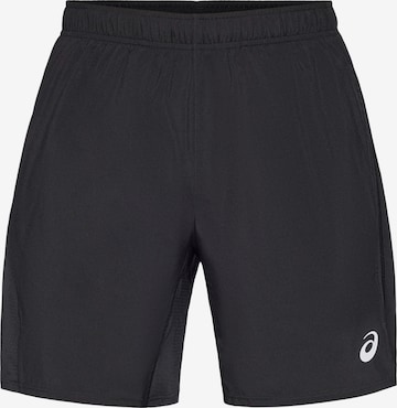 juoda ASICS Standartinis Sportinės kelnės: priekis