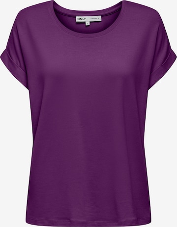 T-shirt 'Moster' ONLY en violet : devant