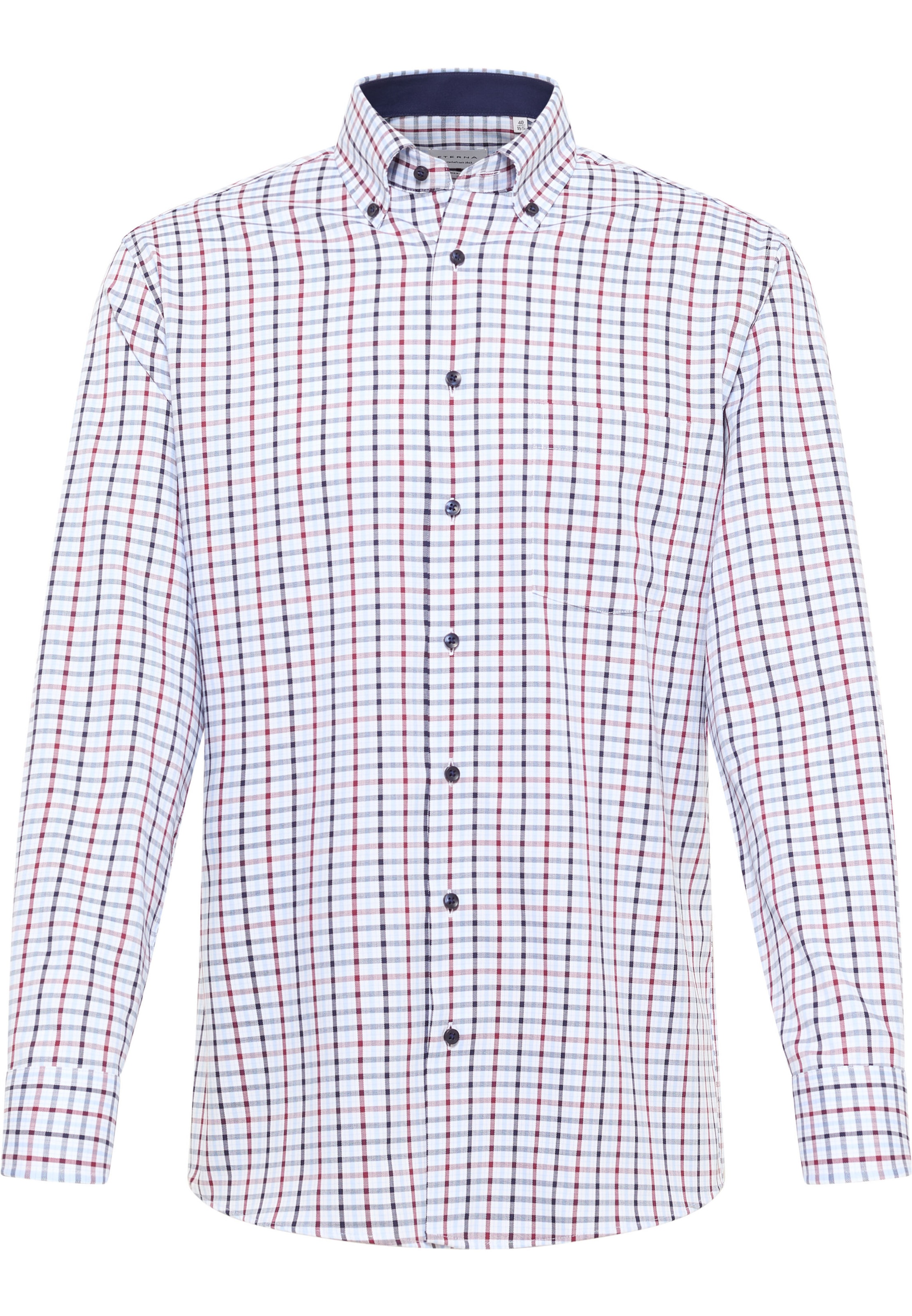 ETERNA Hemd in Weiß: Vorderseite