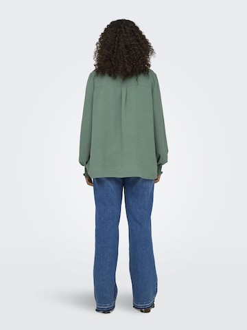 ONLY Carmakoma Blus 'CARMETTA' i grön