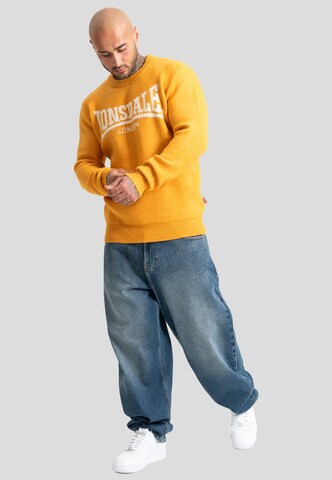 Lonsdale London - Pullover 'Brimsdown' em amarelo