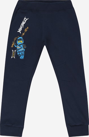 LEGO WEAR Tapered Trousers 'PARKER' in Blue: front