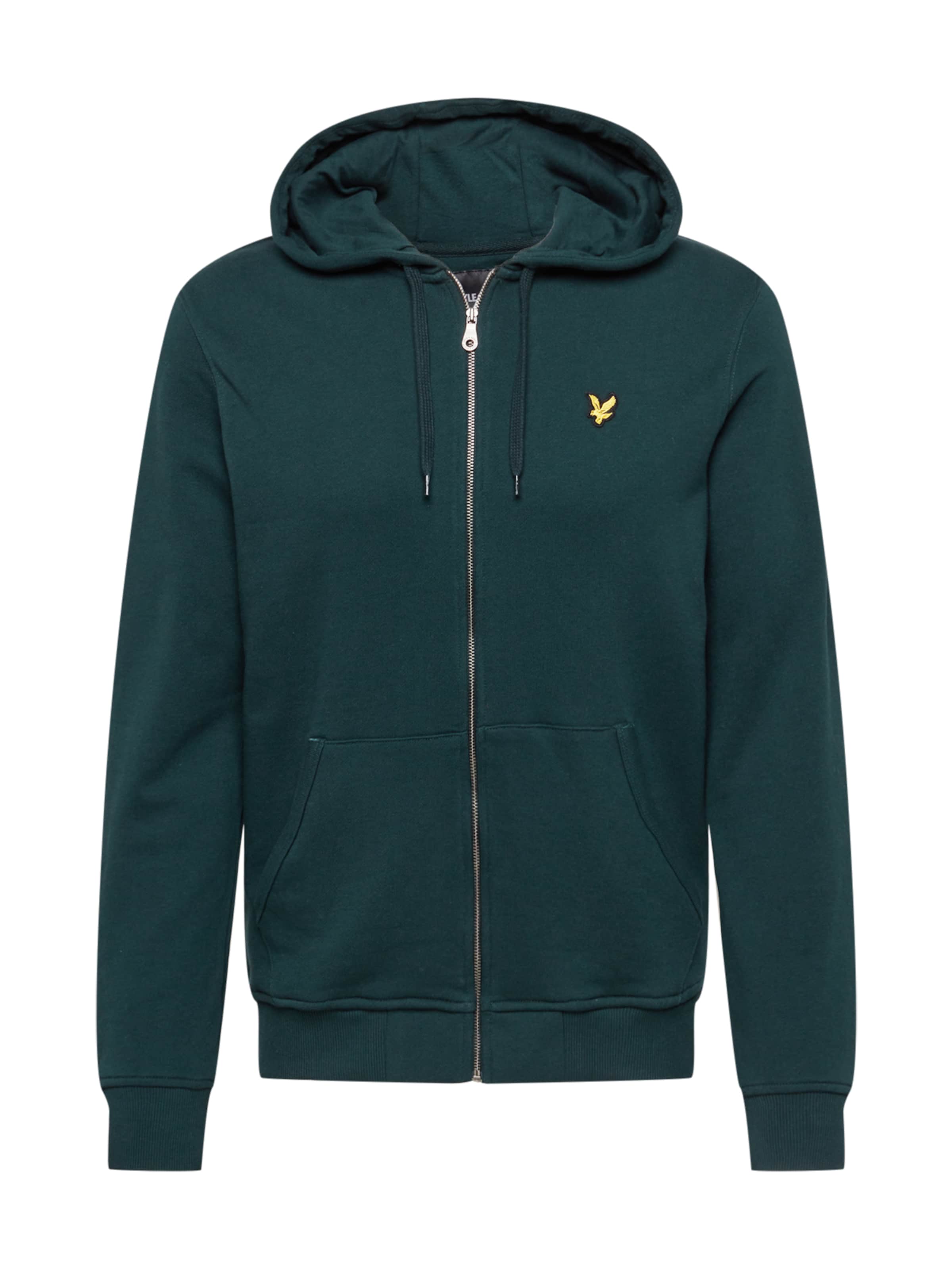 Lyle & Scott Sweat jacket in Green: front