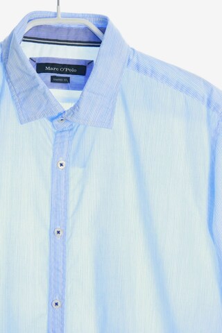 Marc O'Polo Button Up Shirt in L in Blue