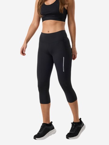 SWEDEMOUNT Skinny Sportbroek 'Core' in Zwart
