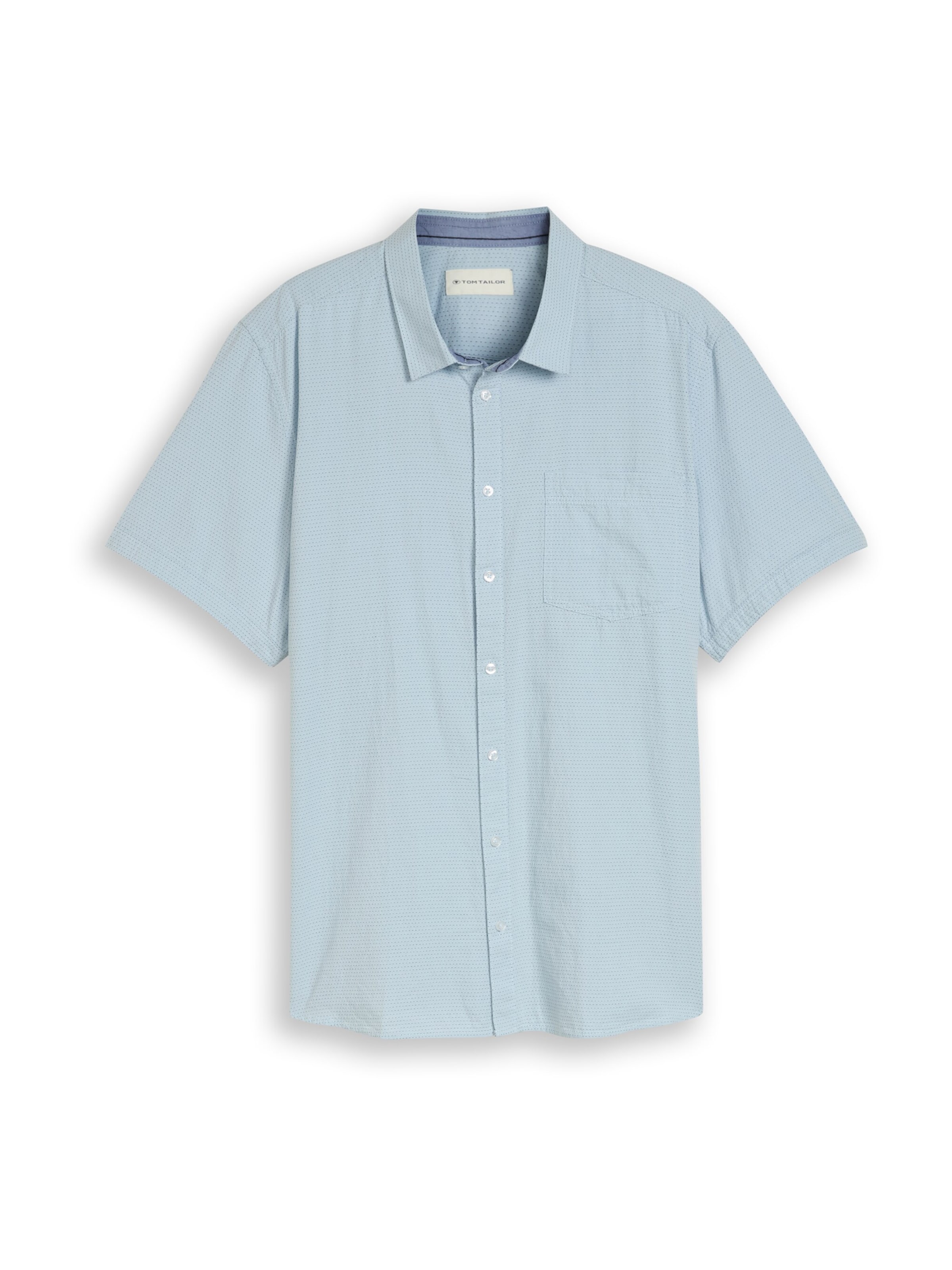 TOM TAILOR Men + Comfort Fit Πουκάμισο σε μπλε: μπροστά