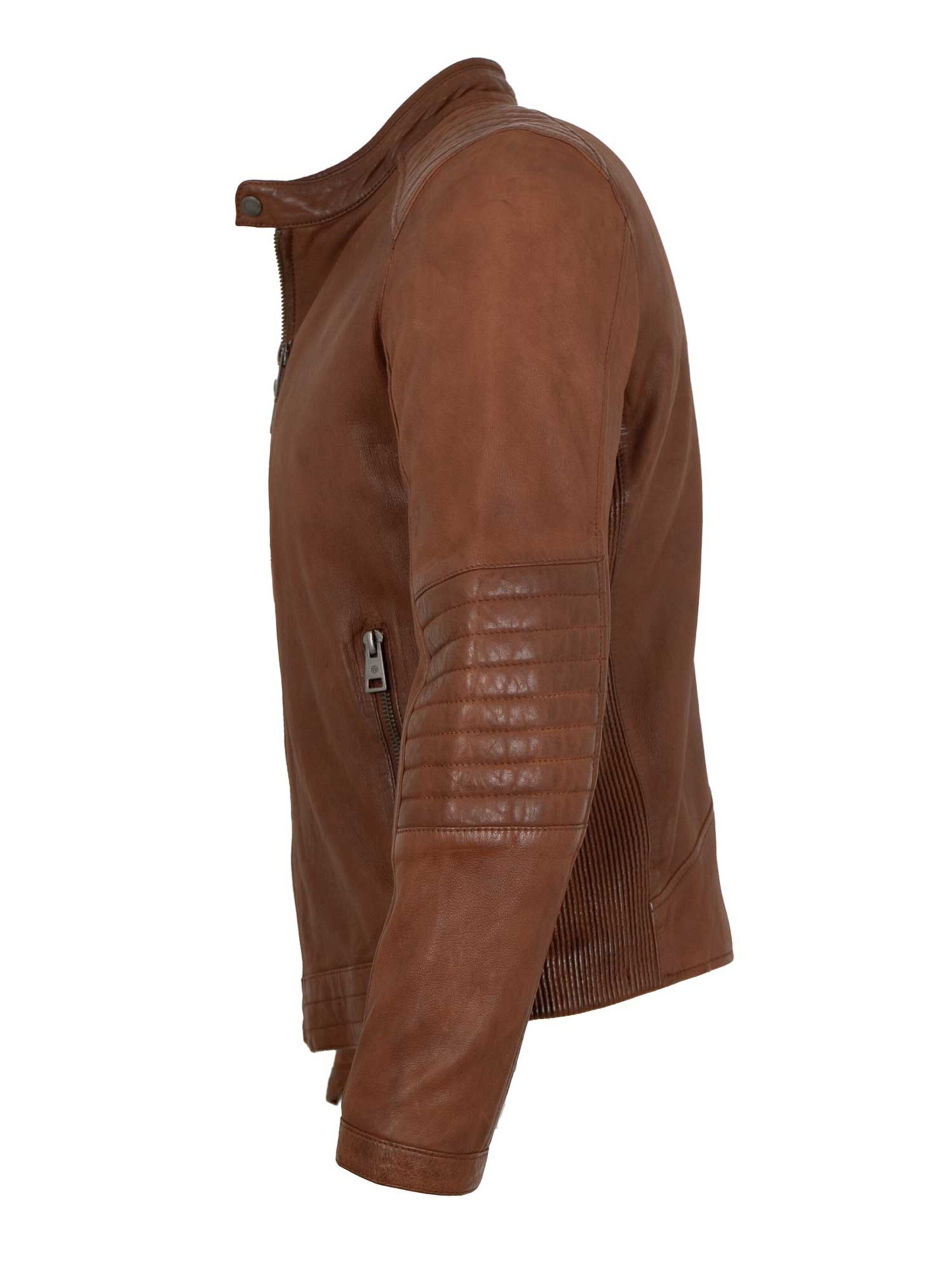 MILESTONE Between-Season Jacket 'MSFloriano' in Brown