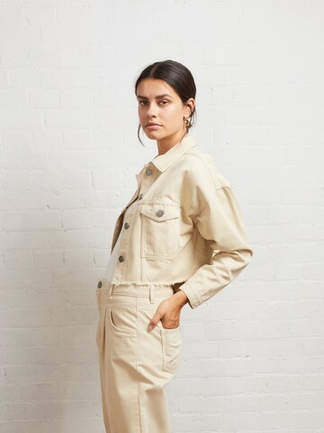 Aligne Jacke 'Catrina' in Beige: Vorderseite