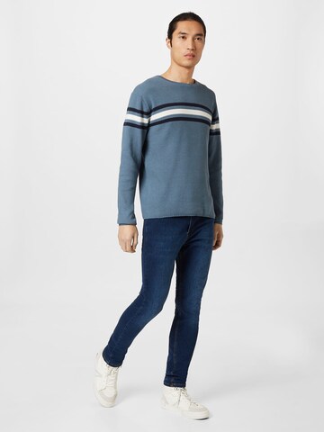 Key Largo Pullover in Blau