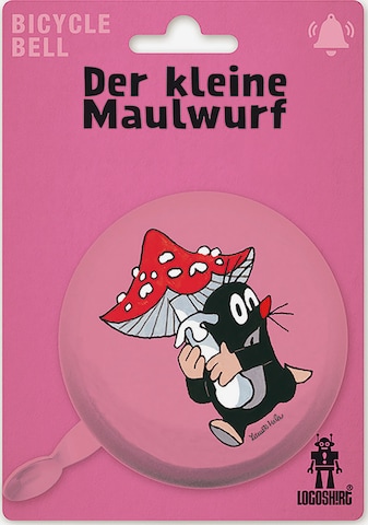 LOGOSHIRT Accessory 'Der kleine Maulwurf - Pilz' in Pink: front